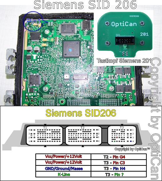 Pinout Siemens SID208 irom TC1797 ssm PSA - ecu.design Foto 18