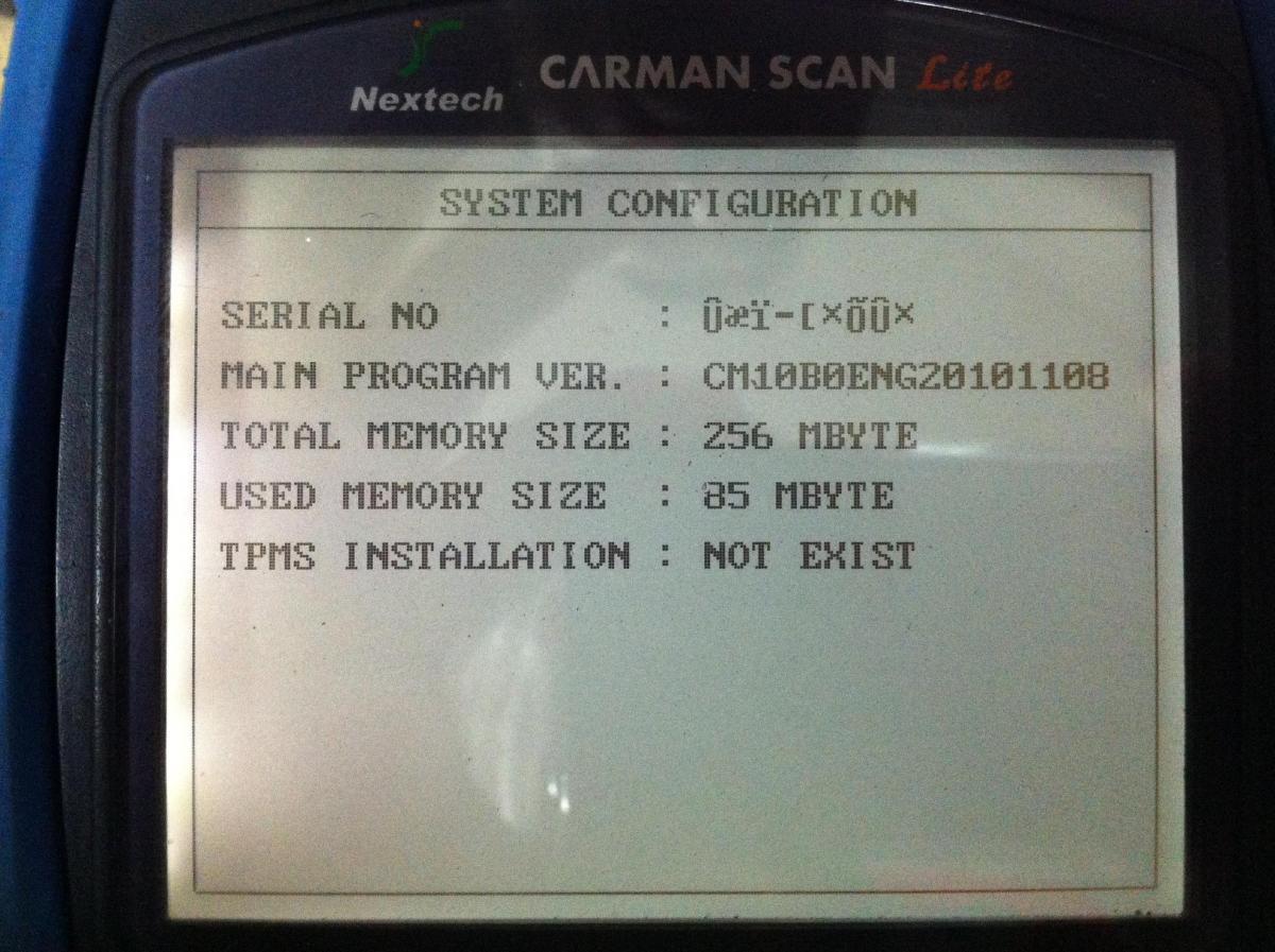 CarmanScan Lite не видит своего серийного номера - Сканеры, Мотор-тестеры,  Осциллографы - AUTO TECHNOLOGY